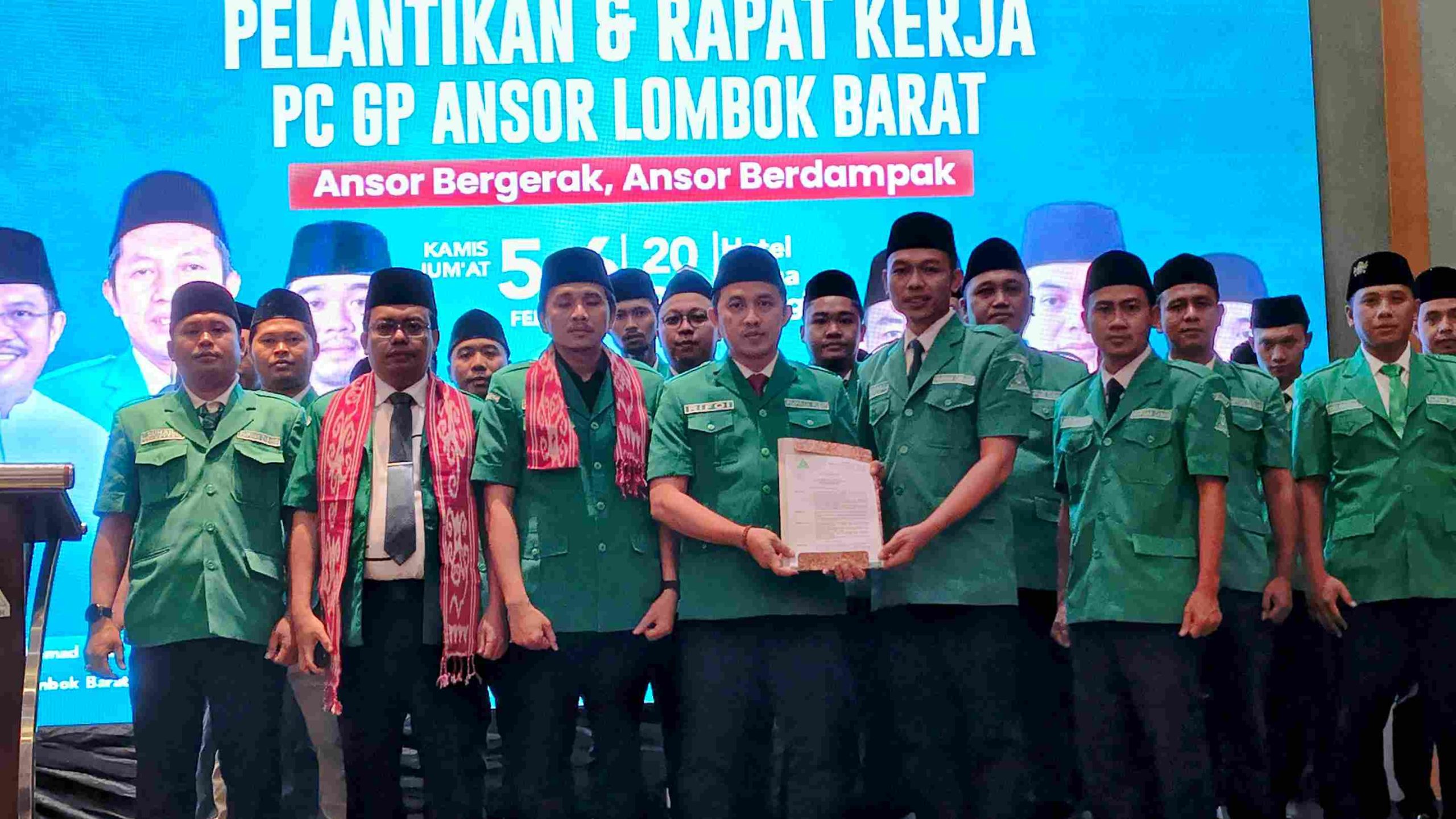 GP Ansor Lobar Siap Kolaborasi Tekan Angka Kemiskinan dan Perangi Judi Online