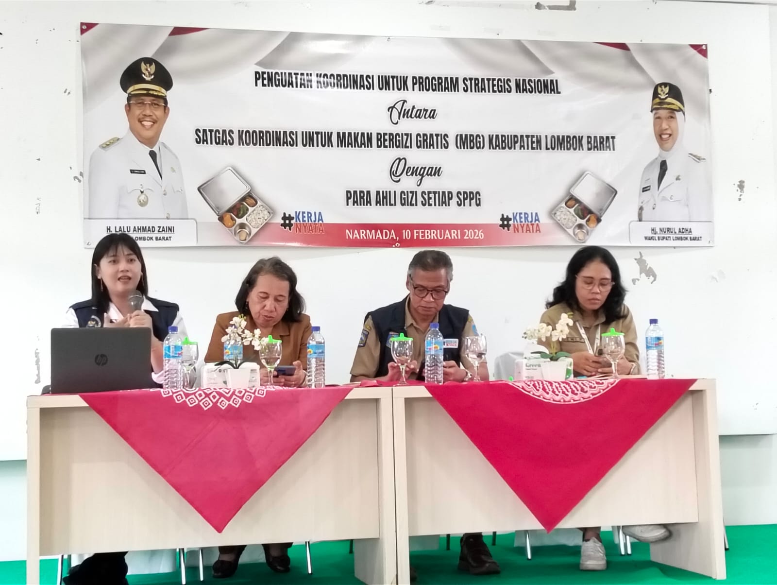 Satgas Pastikan SPPG di Lobar Belum Ada yang Kena SP