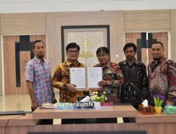 Kanwil Kemenkum NTB Harmonisasi Rancangan Perbup Perubahan Struktur Dinas Daerah KSB