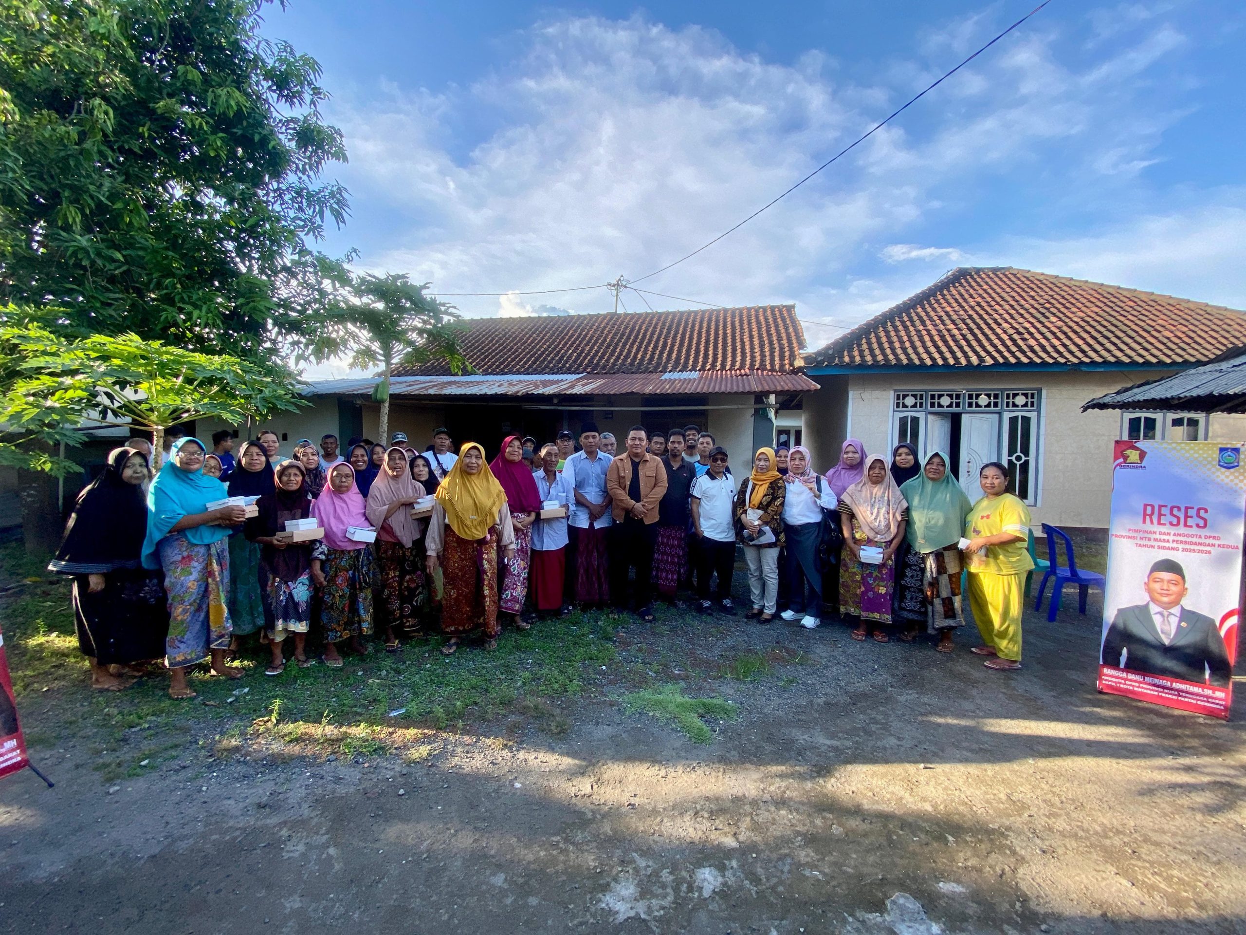 Reses Ranggadanu, Warga Mataram Keluhkan Sampah dan Kebutuhan UMKM
