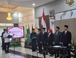 Lantik Komisioner KI, Gubernur Minta Perkuat Komitmen Transparansi Publik