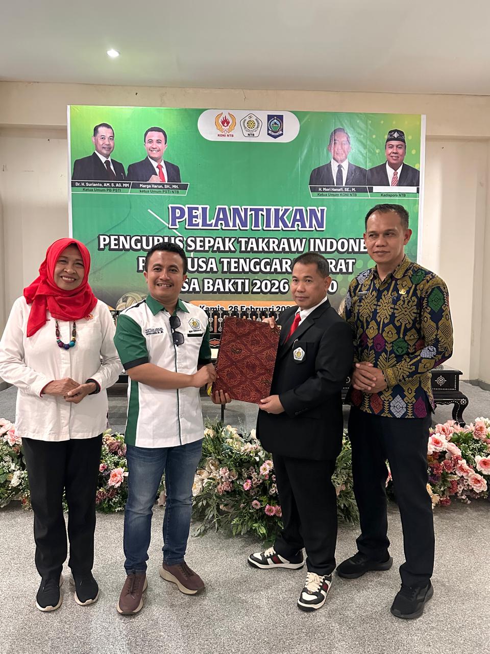 Nahkodai PSTI NTB, Marga Harun Targetkan Medali Emas PON 2028