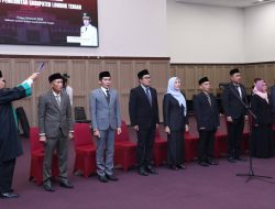 Bupati Loteng Lantik Sembilan Kepala Dinas