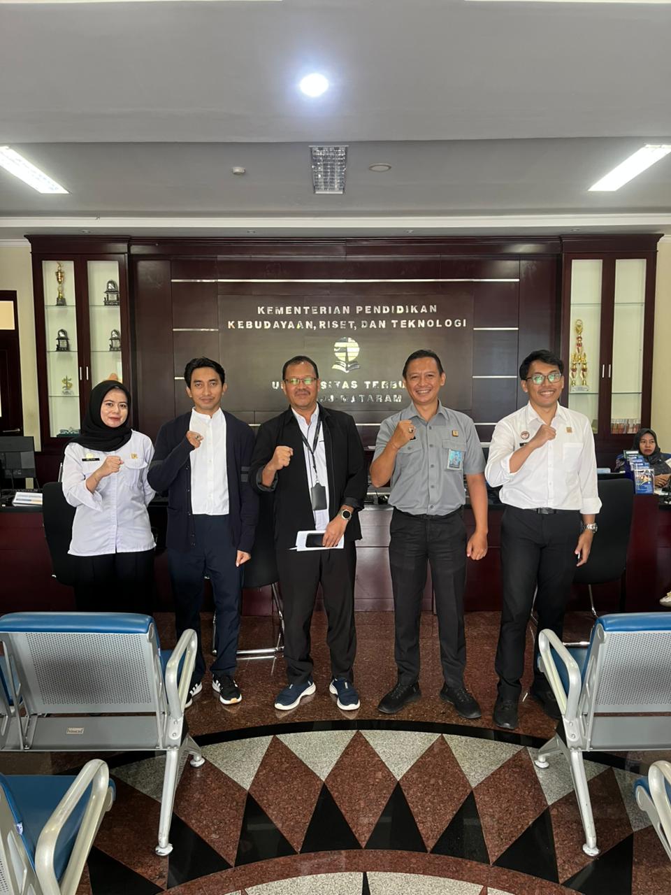 Perkuat Tata Kelola Kekayaan Intelektual, Kanwil Kemenkum NTB Dorong Pembentukan Sentra KI di UBI MFH dan UT Mataram