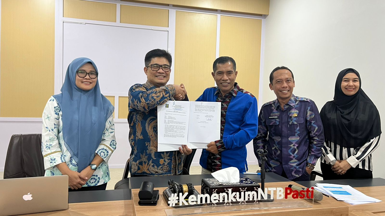 Kanwil Kemenkum NTB Harmonisasi Empat Rancangan Peraturan Wali Kota Bima