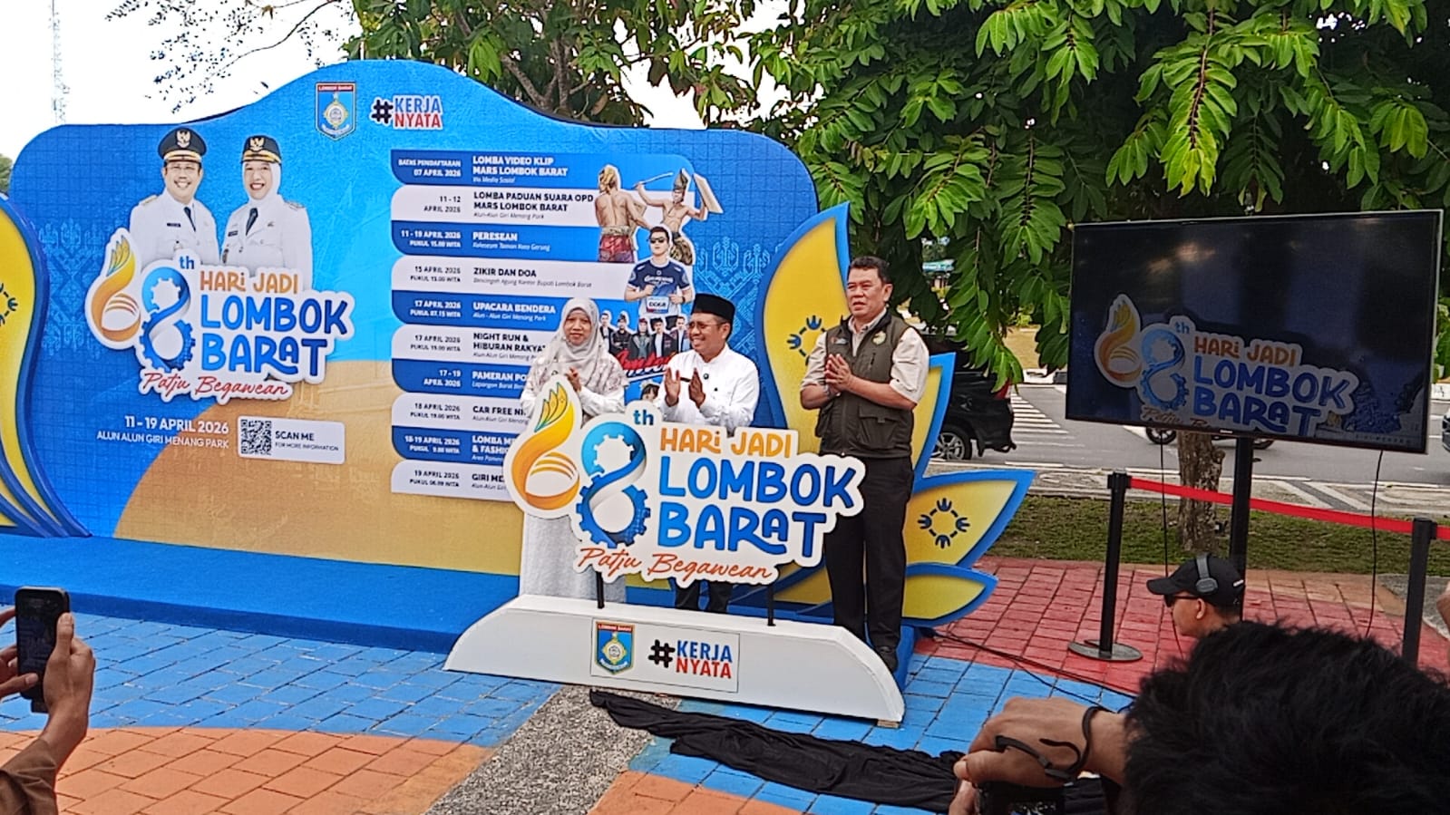 Semangat “Patju Begawean” Menggema, Bupati LAZ Resmi Kick Off HUT ke-68 Lombok Barat