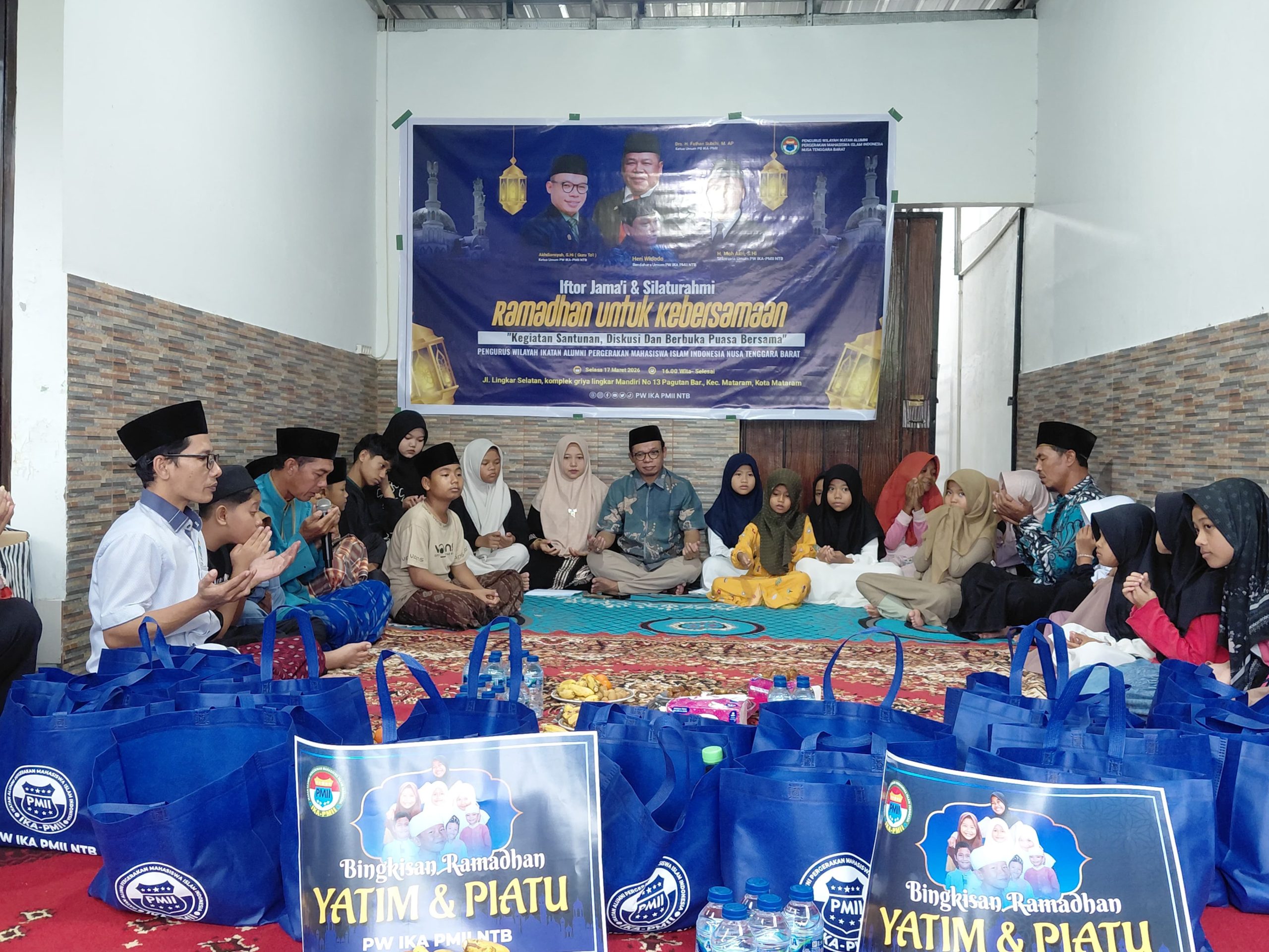 IKA-PMII NTB Gelar Iftor Jama’i ke-7, Tekankan Keaktfikan Alumni dan Kaderisasi.