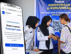 Lapas Lobar Permudah Kunjungan Warga Binaan melalui E-Kunjungan