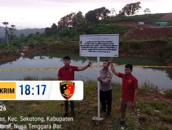 Polres Pastikan Isu Aktifitas Tambang Ilegal di Sekotong Beroprasi Tak Benar