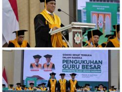 Pengukuhan Dua Guru Besar Baru UIN Mataram ke 70 dan 71 , Prof Masnun Tekankan Jihad Intelektual