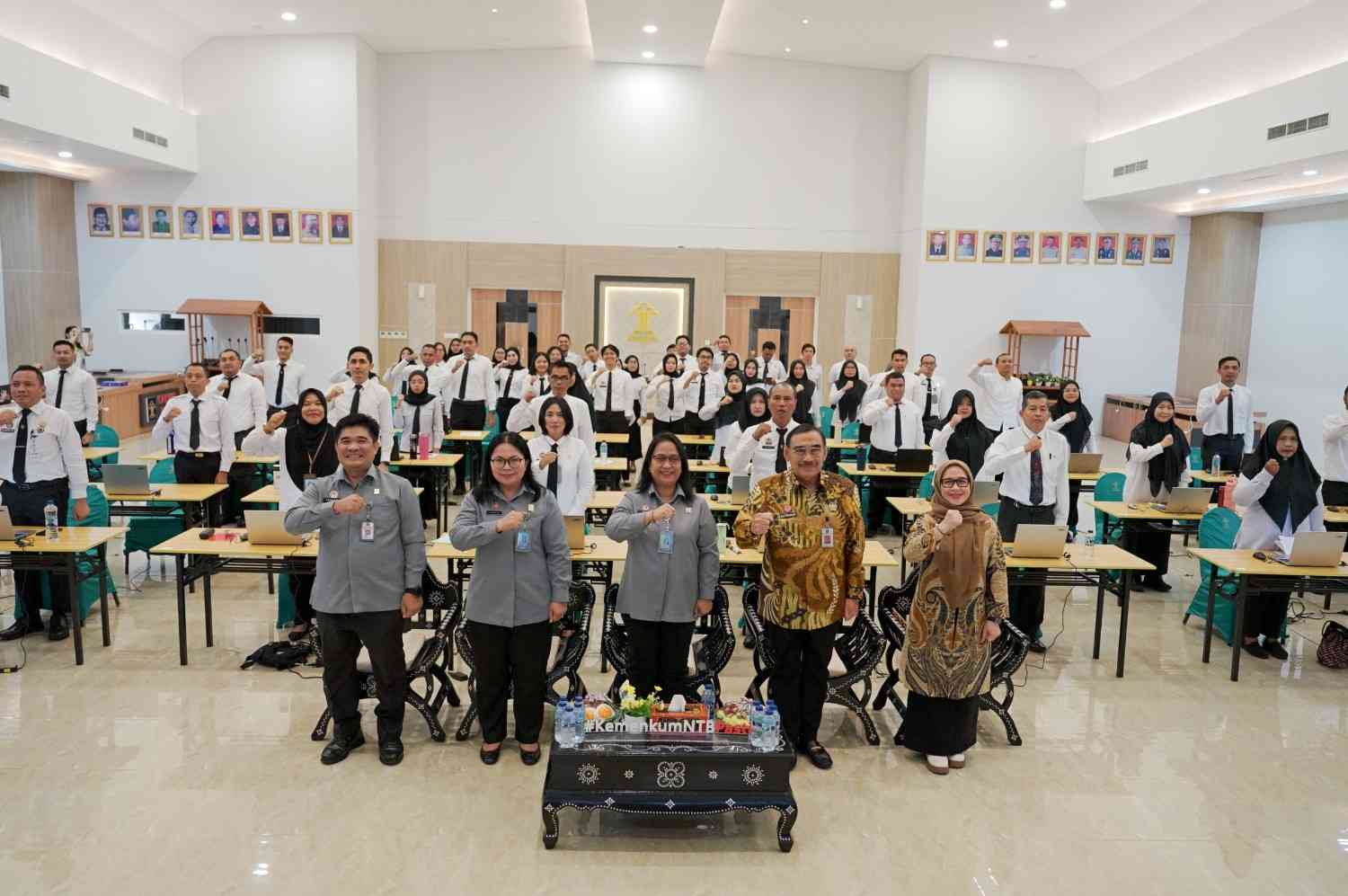 Tingkatkan Profesionalisme dan Integritas, 60 ASN Kanwil Kemenkum NTB Ikuti Penilaian Kompetensi