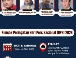 PWI NTB Gelar Halal Bihalal dan Talkshow HPN 2026, Perkuat Peran Pers untuk Ekonomi Daerah