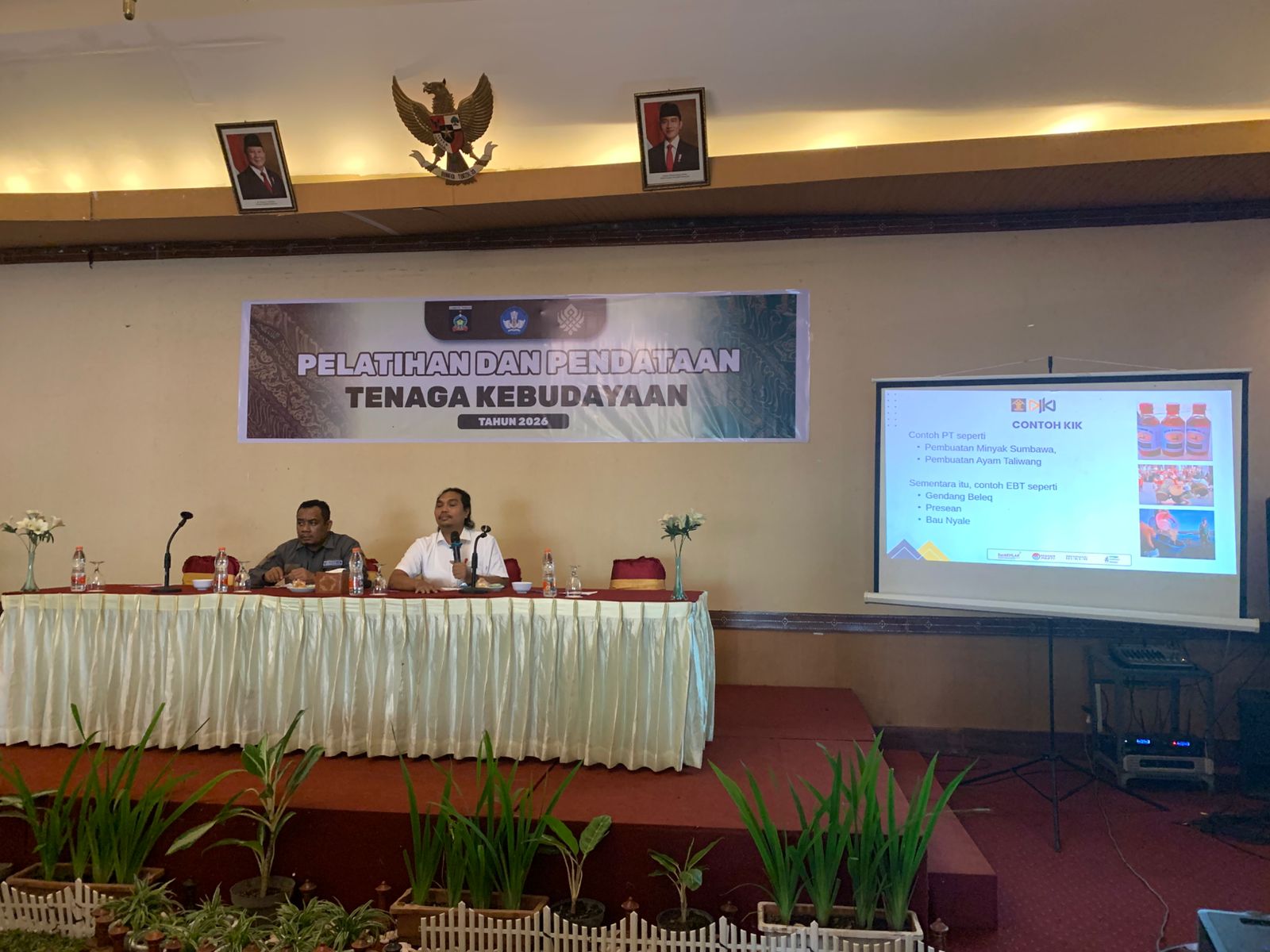 Pelatihan dan Pendataan Tenaga Kebudayaan, Kanwil Kemenkum NTB Ambil Bagian