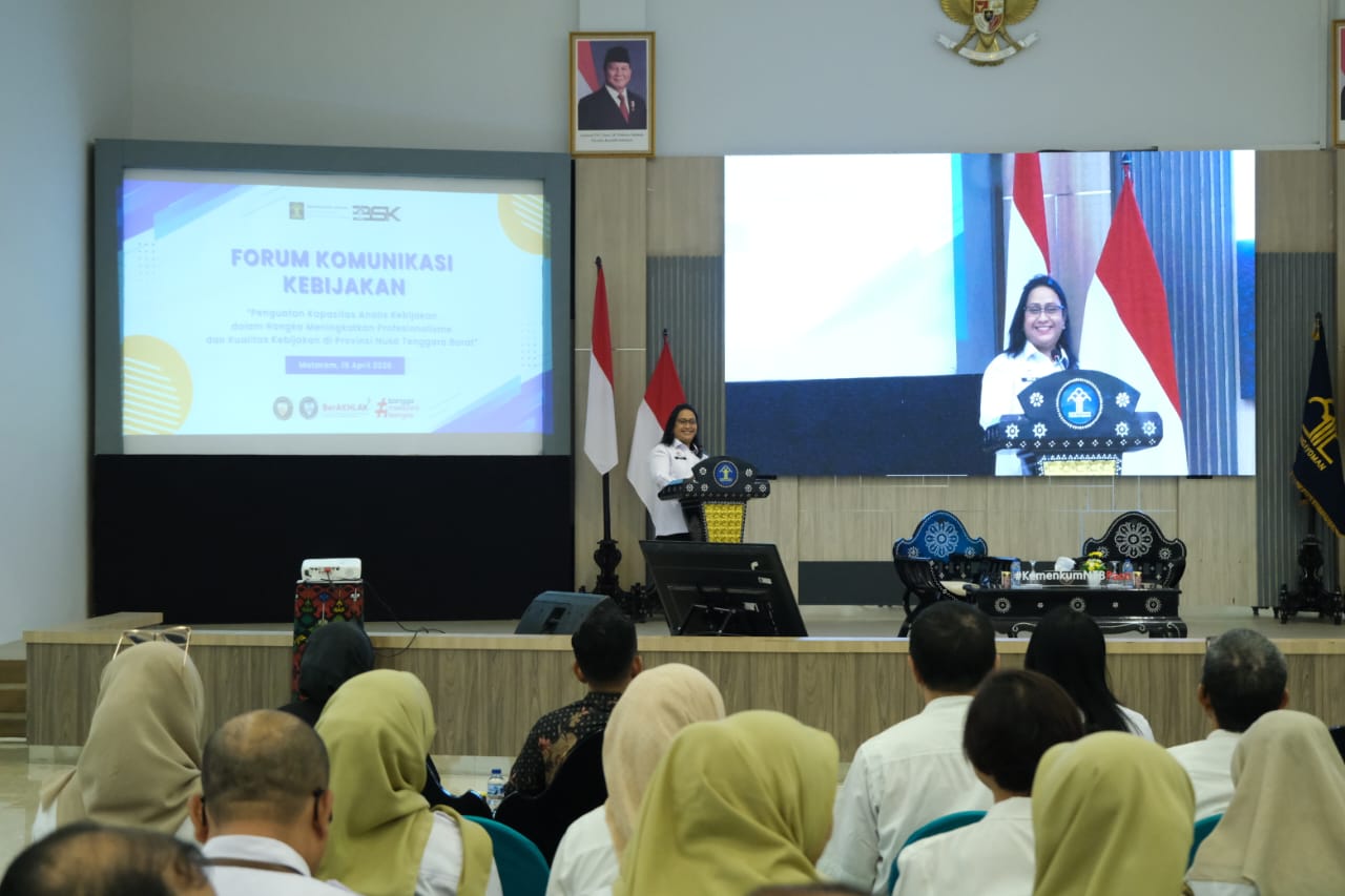 Kakanwil Kemenkum NTB Tekankan Peran Strategis Analis Kebijakan dalam Tata Kelola Pemerintahan melalui FKK 2026