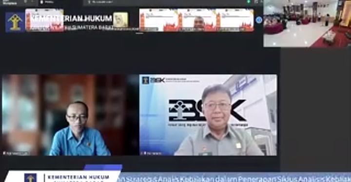 Kanwil Kemenkum NTB Ikuti Policy Talks, Dorong Kebijakan Publik Lebih Berkualitas