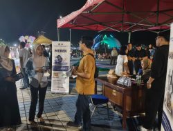 Tingkatkan Kesadaran Hak Cipta, Kanwil Kemenkum NTB Hadirkan Konsultasi KI di Car Free Nite Lombok Barat