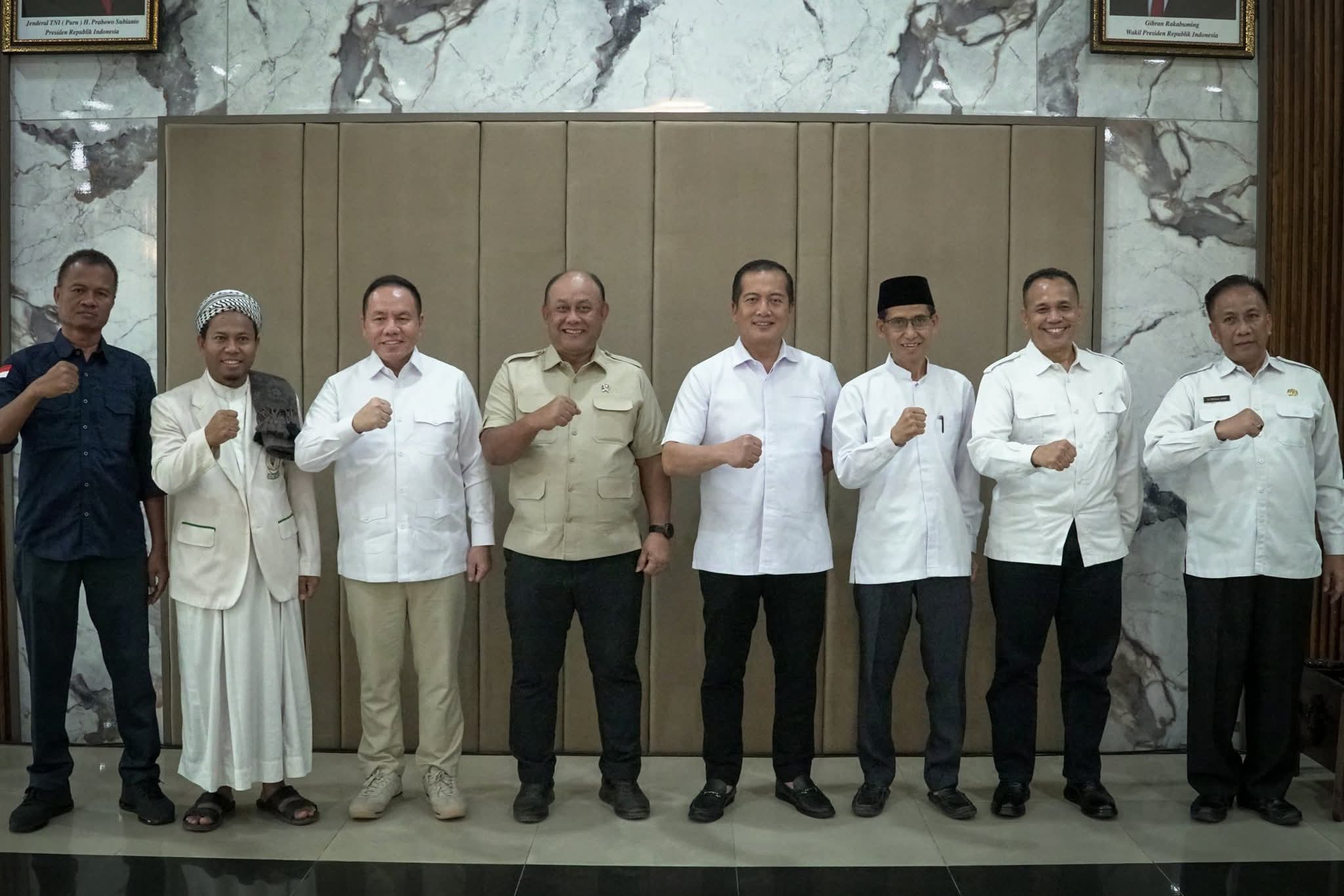 Wilgo Zainar Dampingi Kepala BGN Ngobrol Hangat Bareng Gubernur Miq Iqbal