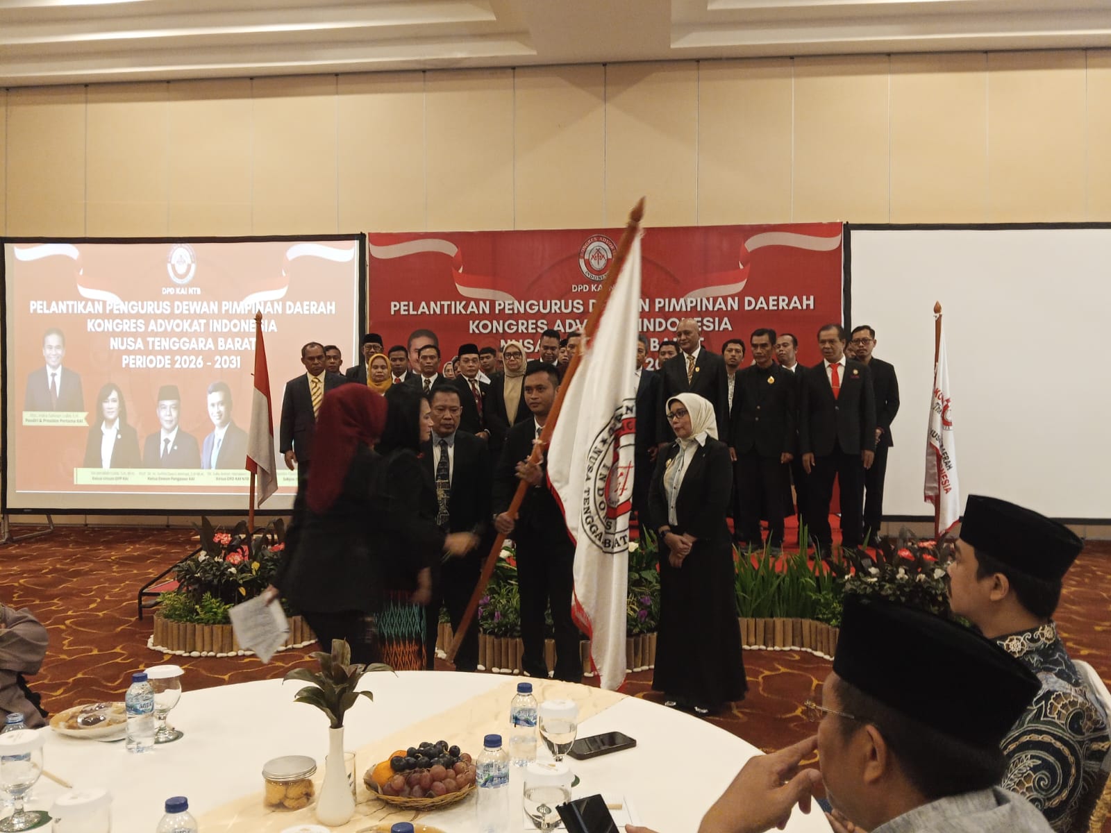 Baru Dilantik, Ketua KAI NTB Lalu Anton Instruksikan Pelayanan Hukum Gratis