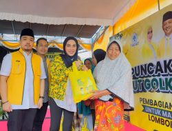 Ketua DPD Golkar Lobar Pastikan Program Aspirasi Waka DPR RI Sari Yuliati Merata di Lombok