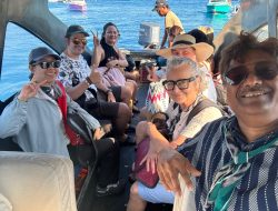 Peserta Famtrip Internasional Terpesona Gili Trawangan, Nikmati Sunset di Royal Avila