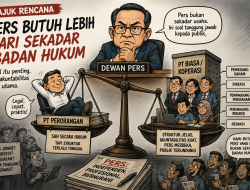 Pers Butuh Lebih dari Sekadar Badan Hukum