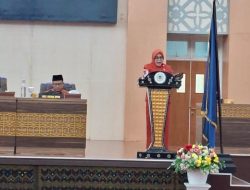 Jubir Fraksi Partai Demokrat Baiq Fatmah Sampaikan Pandangan Umum Raperda Pertanggungjawaban APBD 2025