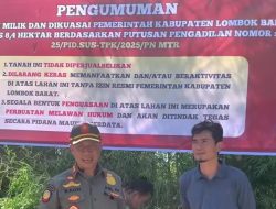 Gerak Cepat Amankan Aset, Pemda Pasang Plang Kepemilikan Lahan LCC