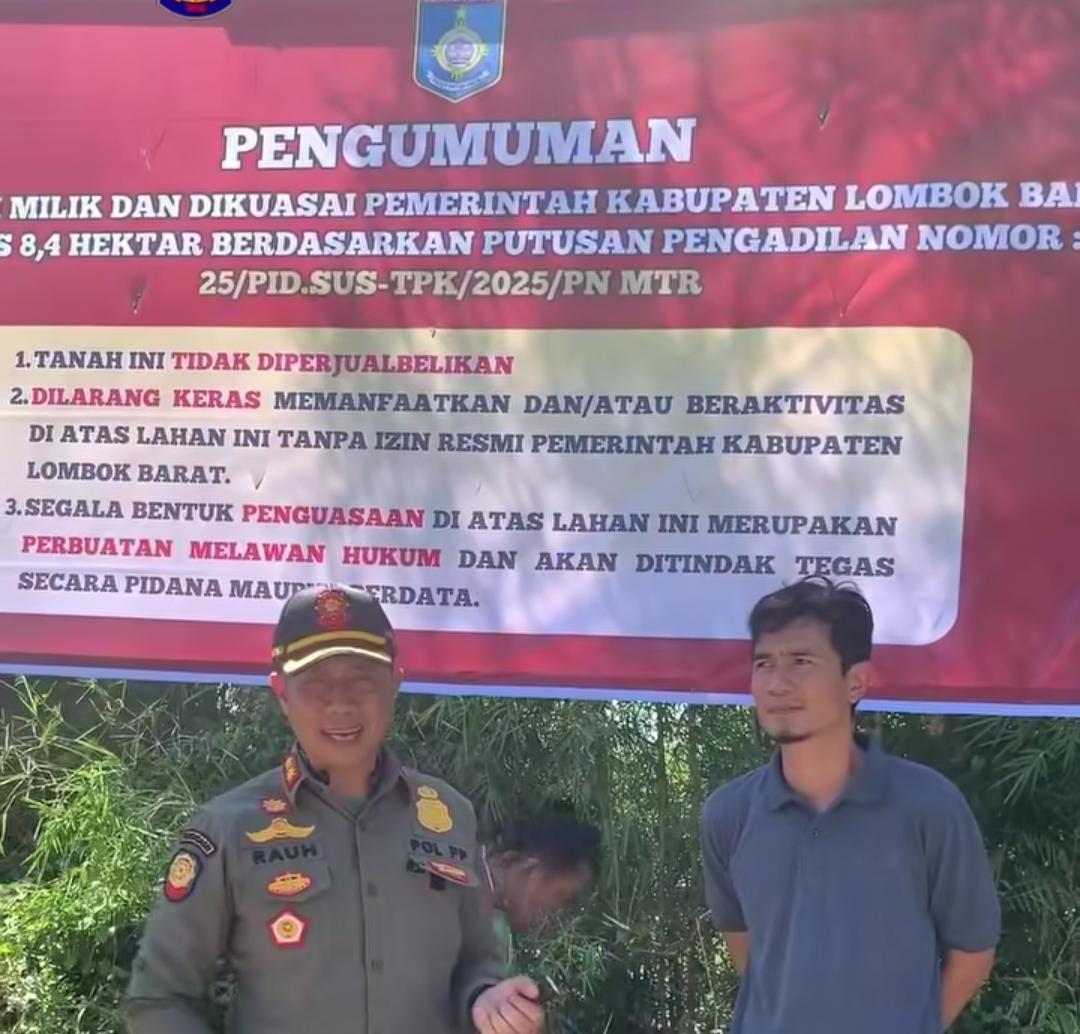 Gerak Cepat Amankan Aset, Pemda Pasang Plang Kepemilikan Lahan LCC