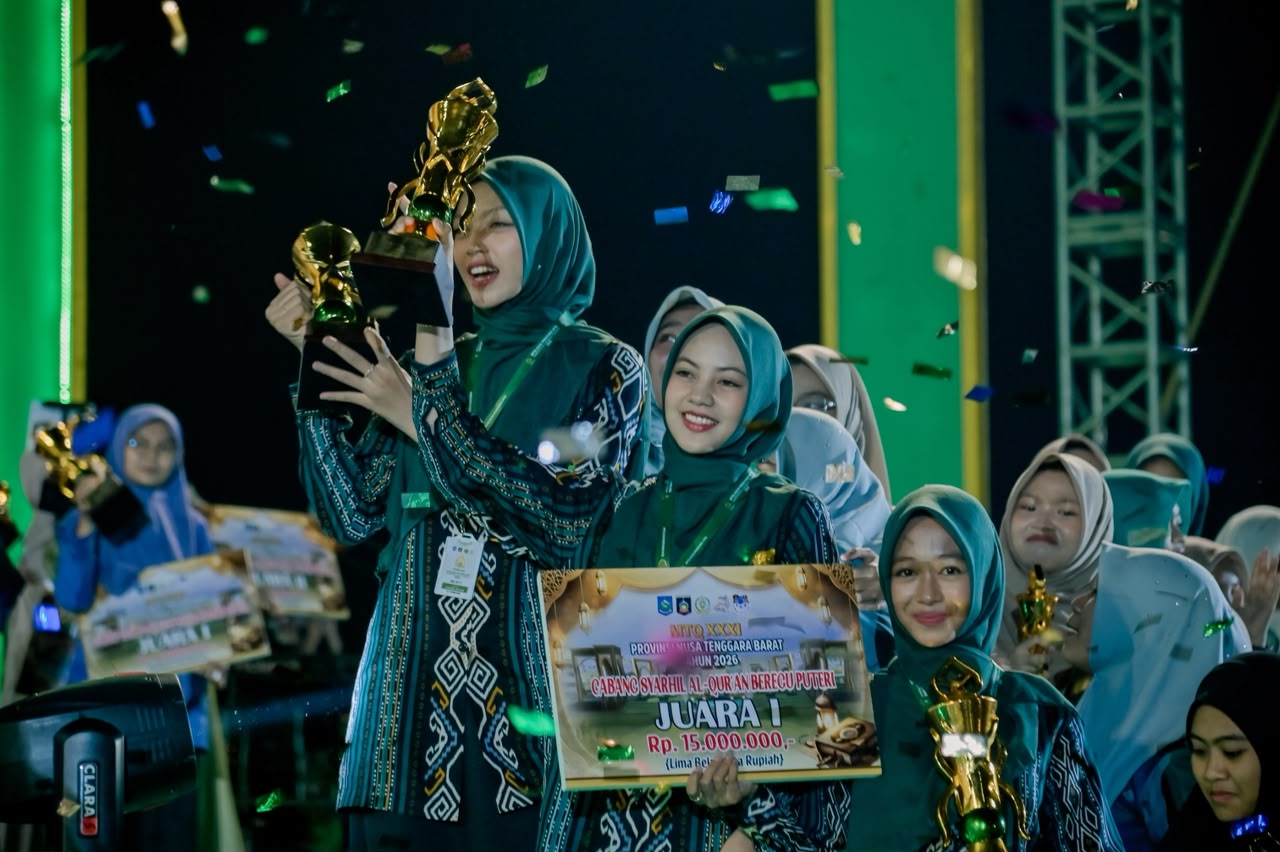 Sukses Gelar MTQ XXXI di Loteng, Pemprov NTB Bersiap Bidik Tuan Rumah Tingkat Nasional