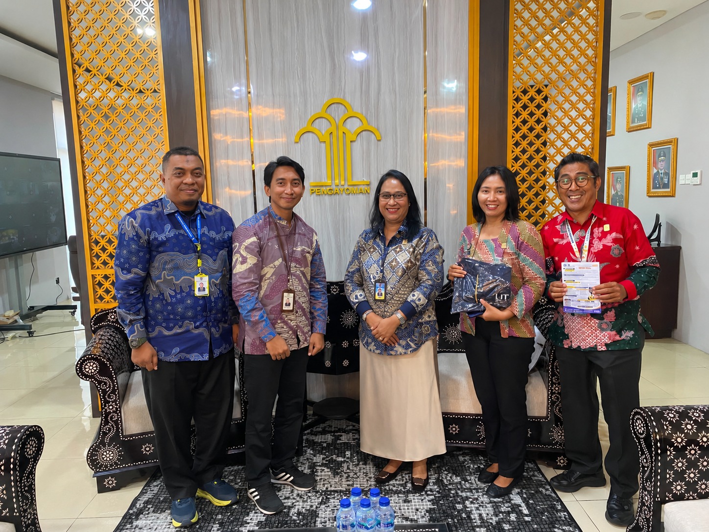 Kanwil Kemenkum NTB dan Universitas Terbuka Mataram Bahas Kerja Sama Penguatan SDM, Penyuluhan Hukum, dan KI