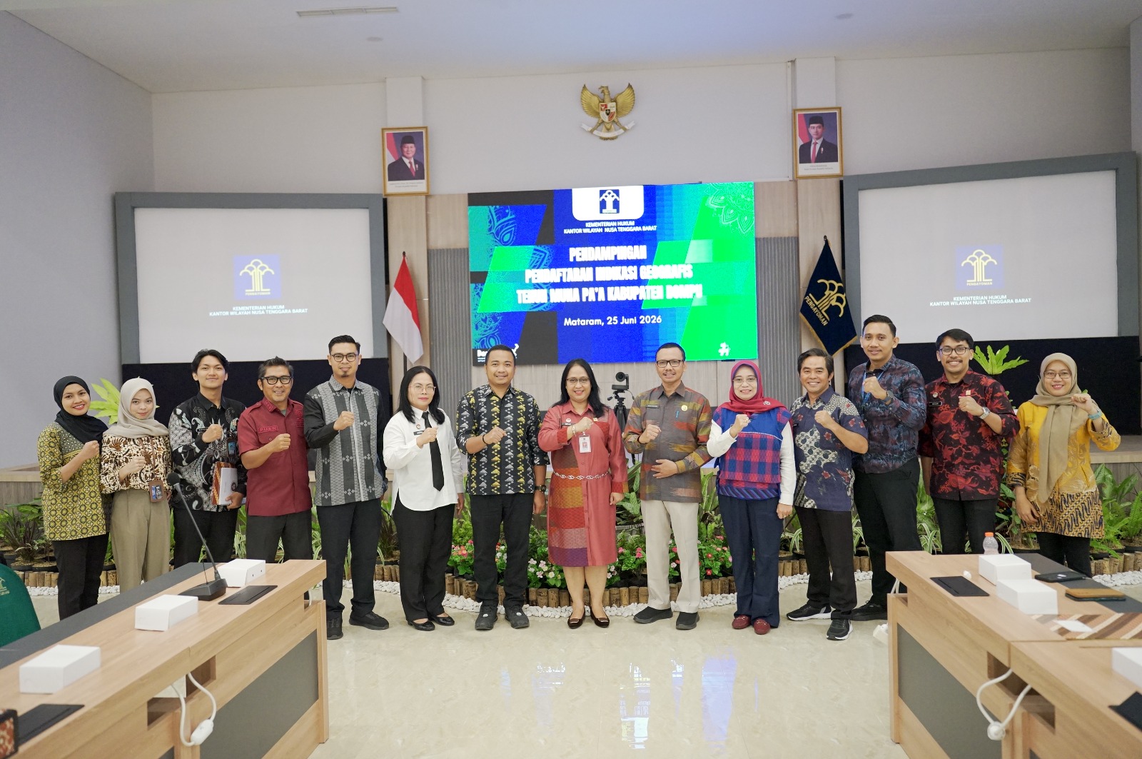 Tenun Muna Pa’a Selangkah Menuju Indikasi Geografis, Kemenkum NTB Beri Pendampingan