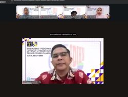 Ikuti Sosialisasi Standar Layanan Literasi Hukum BPHN, Kanwil Kemenkum NTB Perkuat Pengelolaan JDIH