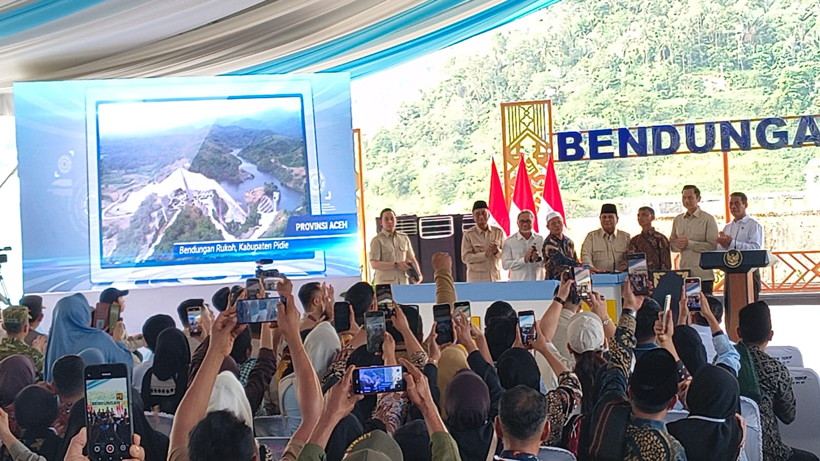 Presiden Prabowo Resmikan Bendungan Meninting dan Empat Bendungan di Indonesia, Pasokan Air Pertanian Terjamin