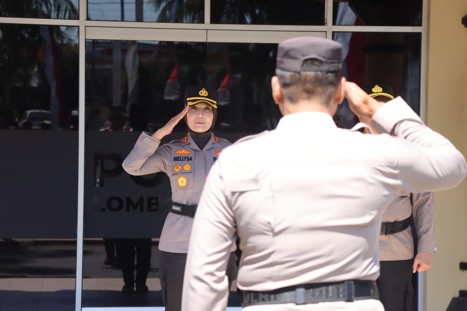 Sejarah, Mellysa Amalia Jadi Kapolres Perempuan Pertama di Lombok