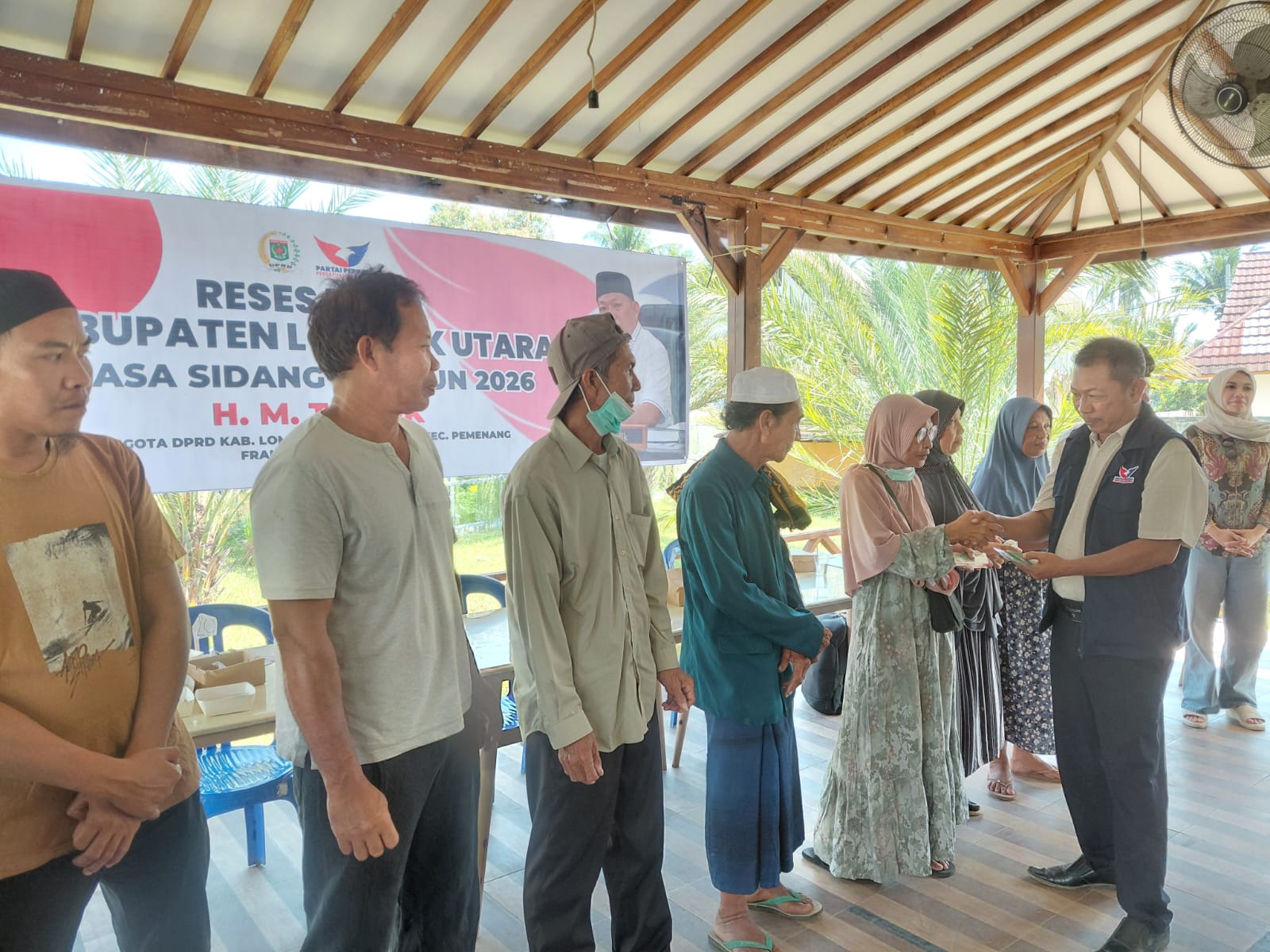 Dewan Perindo H.M.Taufik Programkan Kepesertaan BPJS Ketenagakerjaan Bagi Warga