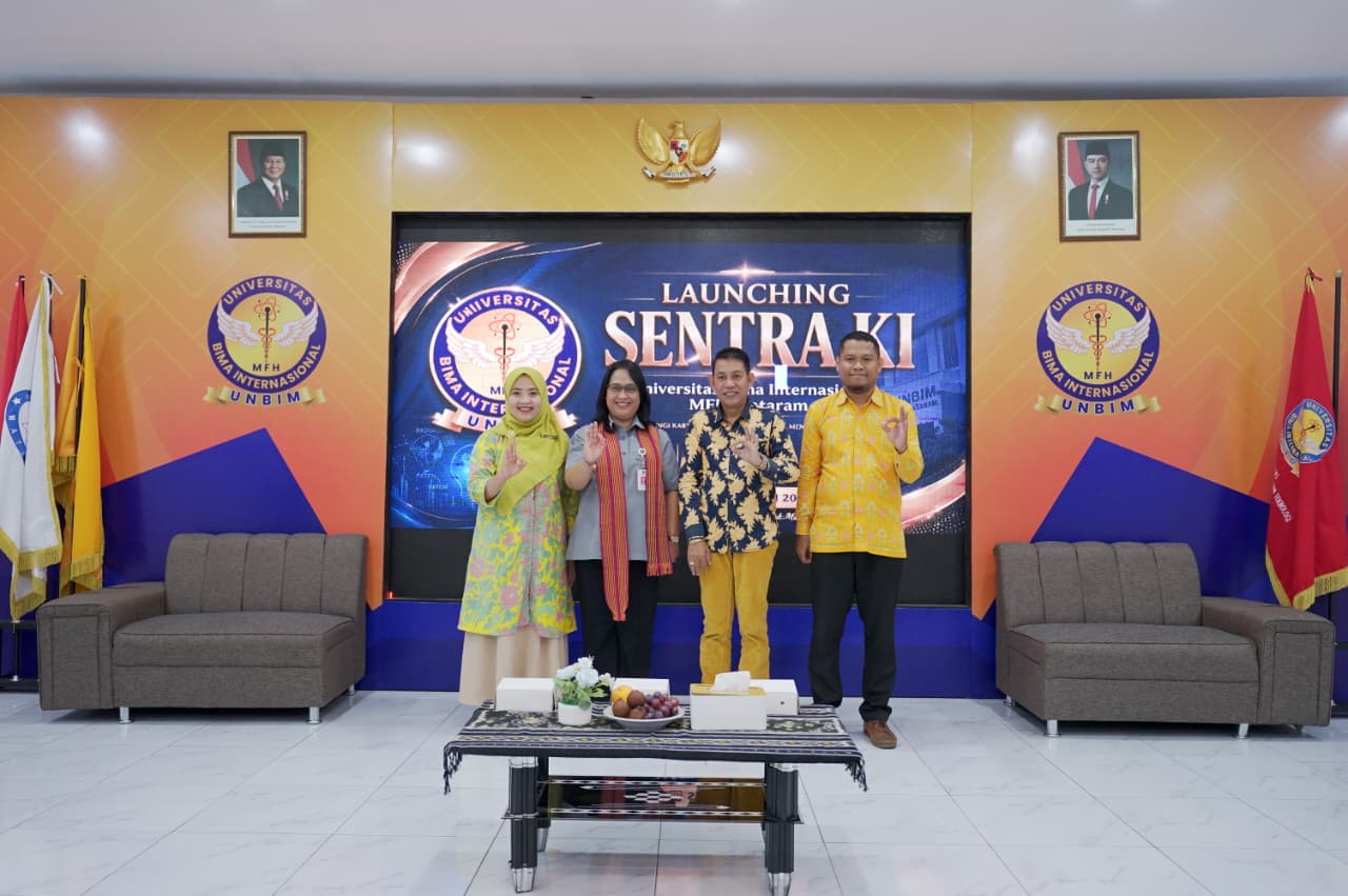 Universitas Bima Internasional MFH Resmi Luncurkan Sentra Kekayaan Intelektual, Kemenkum NTB Dorong Penguatan Inovasi Kampus