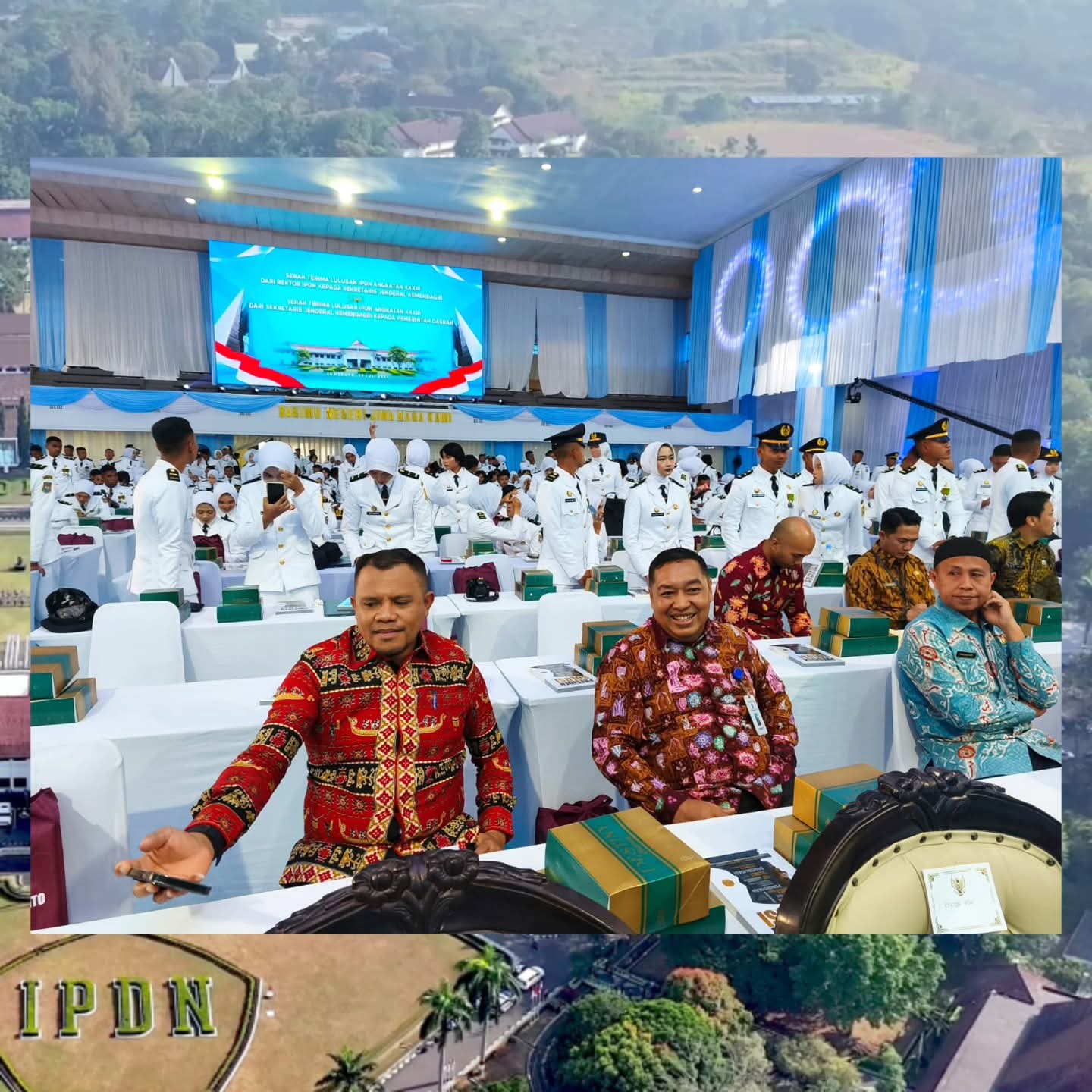 Kaban Penghubung NTB Wakili Pemprov Terima 23 Purna Praja IPDN Angkatan XXXIII, Presiden Prabowo Tekankan Sistem Meritokrasi