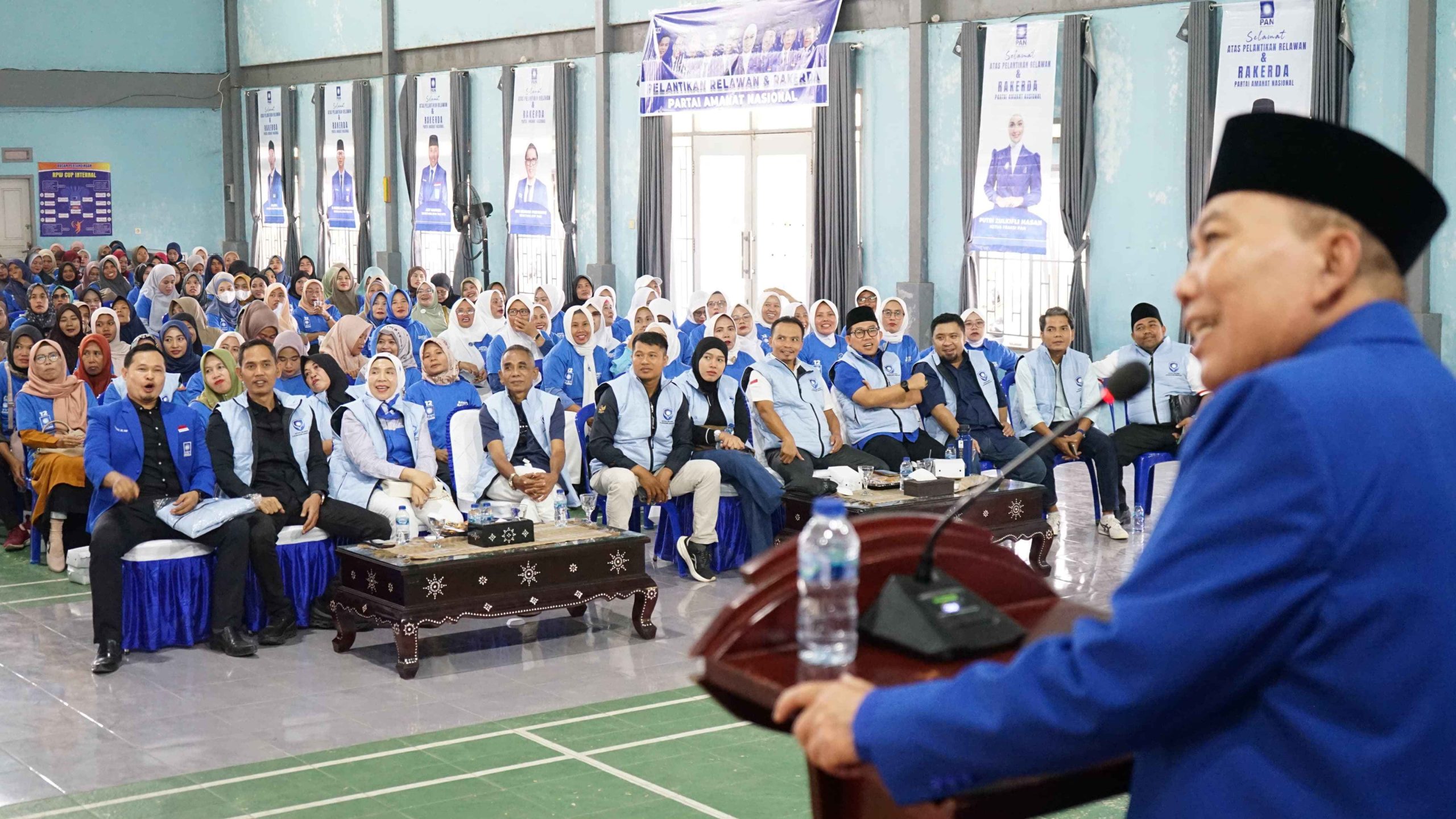 Muazzim Akbar Lantik Relawan PAN Lombok Timur, Lebih dari 1.000 Relawan Siap Menangkan PAN pada Pemilu 2029