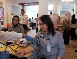 Sambut Hari Pengayoman ke-81, Kemenkum NTB Gelar Donor Darah