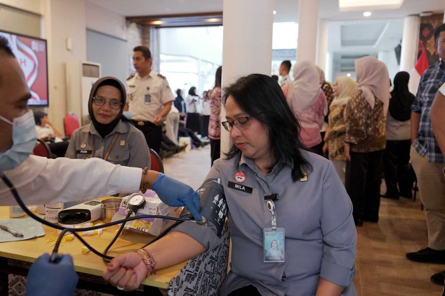 Sambut Hari Pengayoman ke-81, Kemenkum NTB Gelar Donor Darah