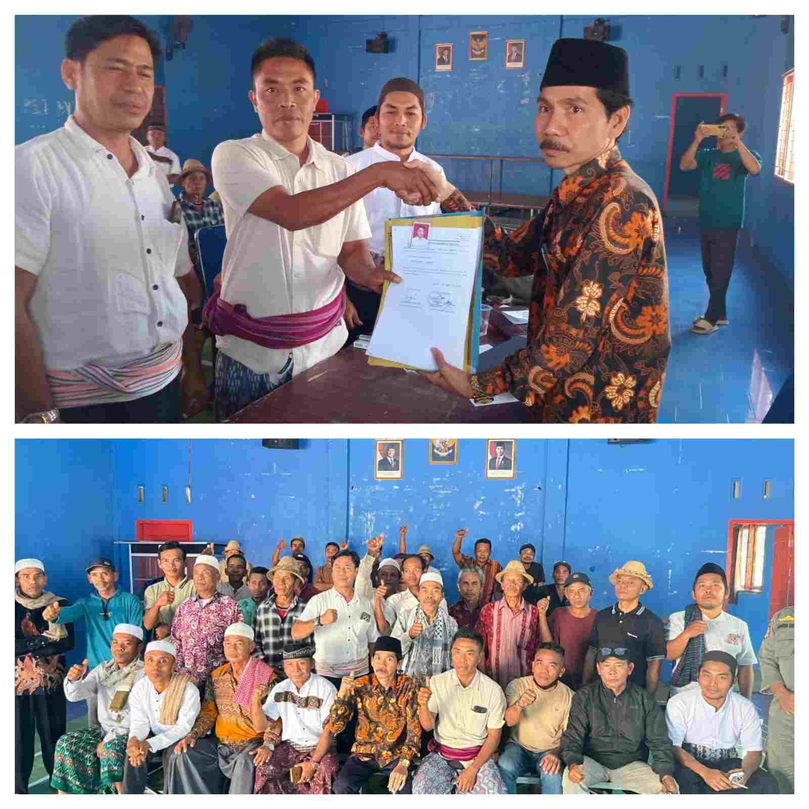 Resmi Daftar Bakal Calon Kepala Desa Lekor, Muhamad Sarjan Bawa Semangat “AMPERA”