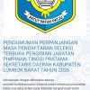 Seleksi Terbuka Sekda Lobar Dibatalkan