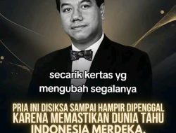 PRIA INI HAMPIR DIPENGGAL HANYA KARENA INGIN DUNIA TAHU: INDONESIA TELAH MERDEKA