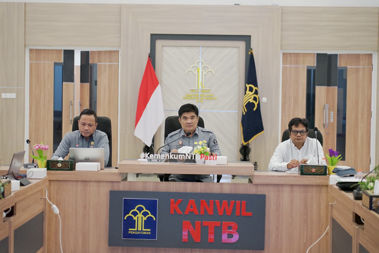 Kemenkum NTB Harmonisasi Raperda dan Raperbup Kabupaten Lombok Utara ‎