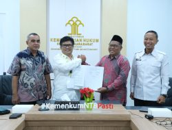 Harmonisasi Raperbup, Kemenkum NTB Bahas Penguatan Regulasi Pilkades Sumbawa Barat