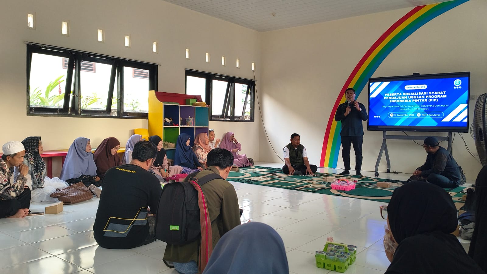 Sosialisasi PIP Jenjang TK, Fraksi PKB Terima Usulan 43 TK Sekecamatan Gunungsari dan Batulayar