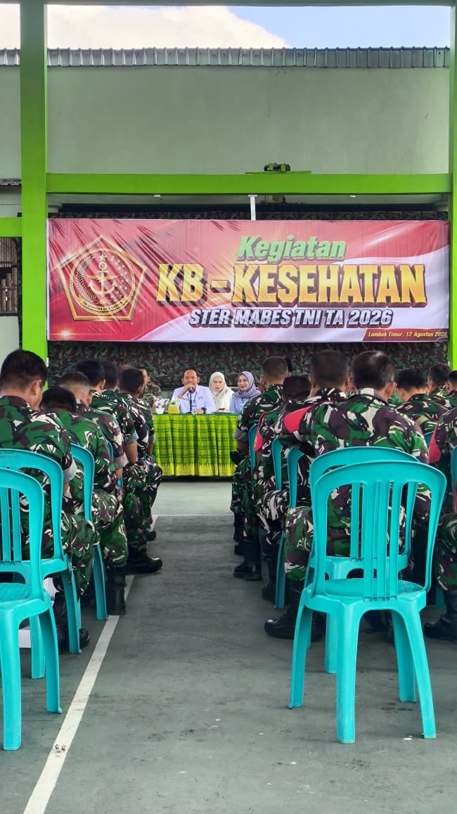 BRI BO Selong Sosialisasi Berbagai Produk di Kodim 1615