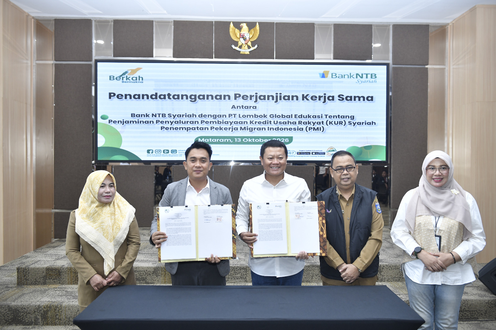 Bank NTB Syariah Gandeng Lombok Global Edukasi, Siapkan Pembiayaan KUR bagi PMI dan Peserta Magang ke Jepang