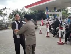 Isu Kelangkaan, Satpol PP Patroli Pantau SPBU di Lobar