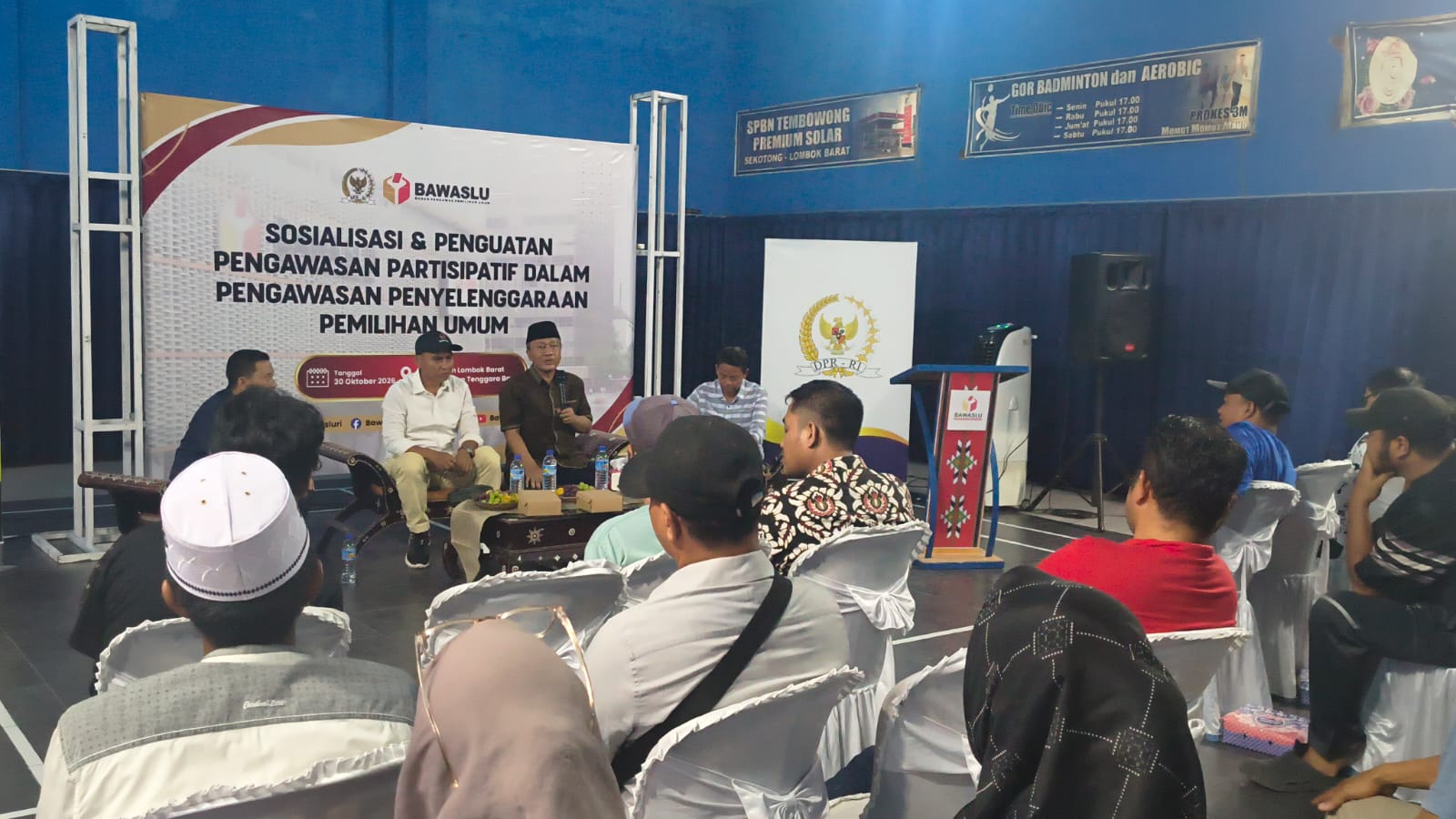Kolaborasi Anggota Komisi II DPR RI Fauzan Khalid dan Bawaslu, Edukasi Masyarakat Cegah Politik Uang